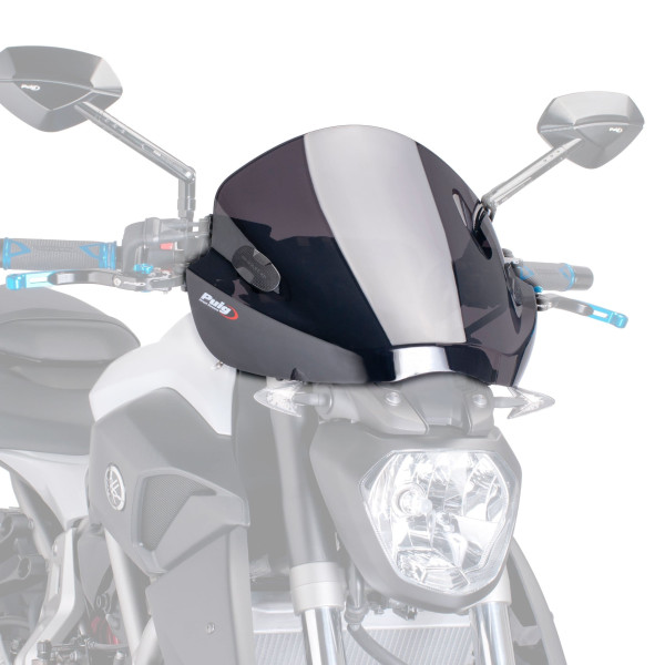 Puig Puig stream screen | dark smoke | yamaha mt-07 2014>current